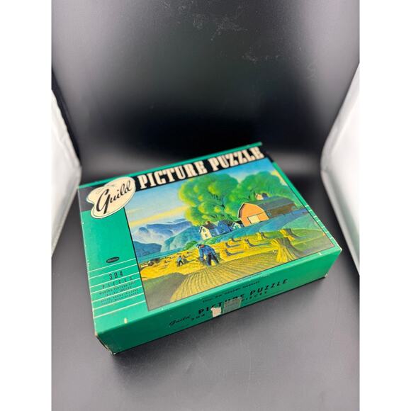 Vintage Guild Puzzle - The Golden Harvest - Picture 1 of 7